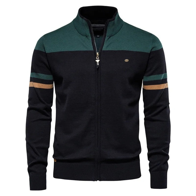 Pablo Men's Zip-Up Knit Track Jacket