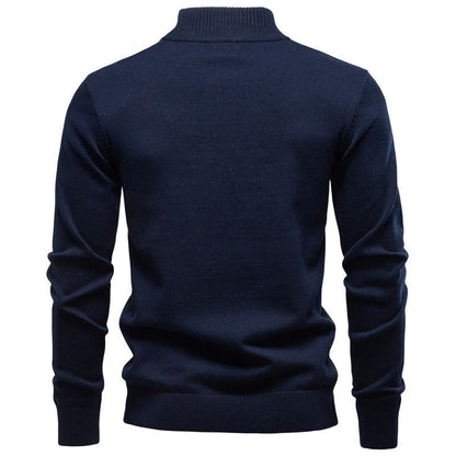 Andrew Men's Textured Quarter-Zip Knit Sweater