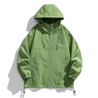Benjamin Men's Lightweight Hooded Zip Jacket
