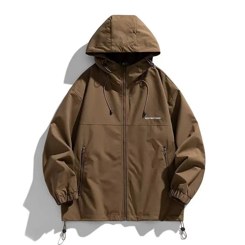 Benjamin Men's Lightweight Hooded Zip Jacket