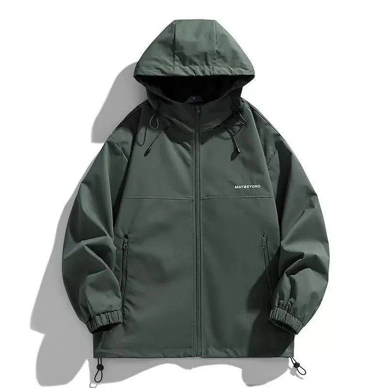 Benjamin Men's Lightweight Hooded Zip Jacket