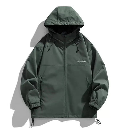 Benjamin Men's Lightweight Hooded Zip Jacket