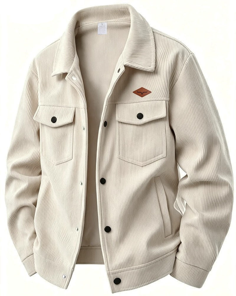 Curtis Men's Corduroy Western Shirt Jacket