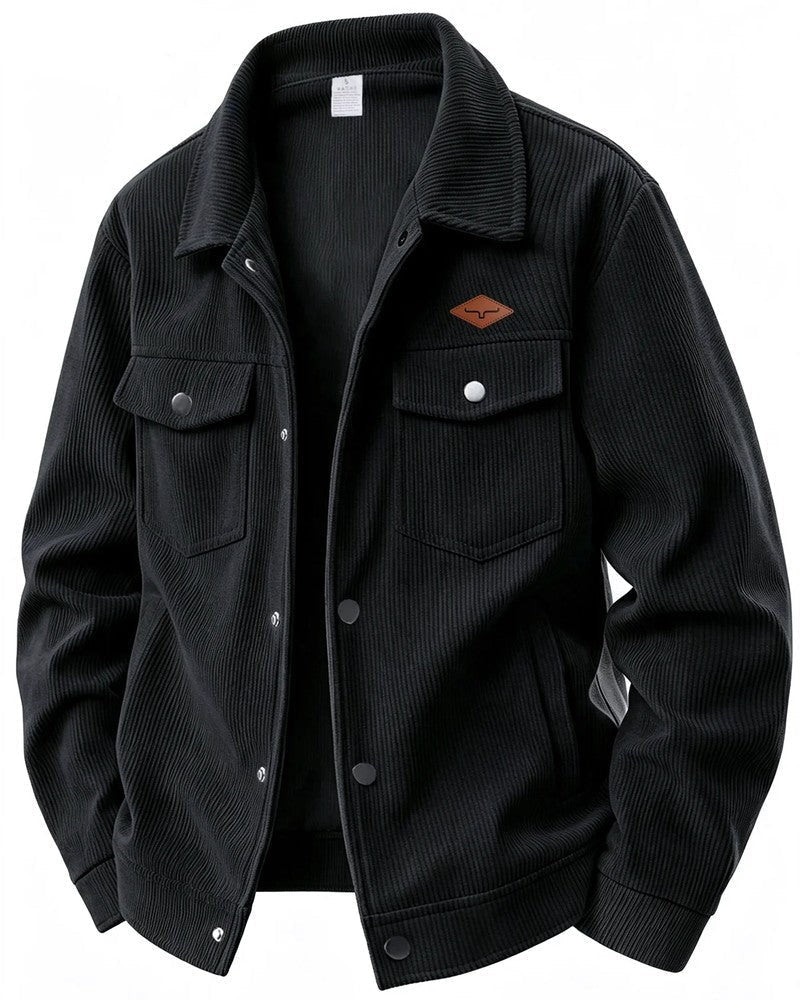 Curtis Men's Corduroy Western Shirt Jacket