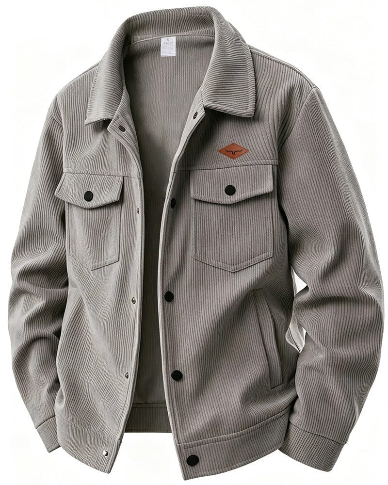 Curtis Men's Corduroy Western Shirt Jacket