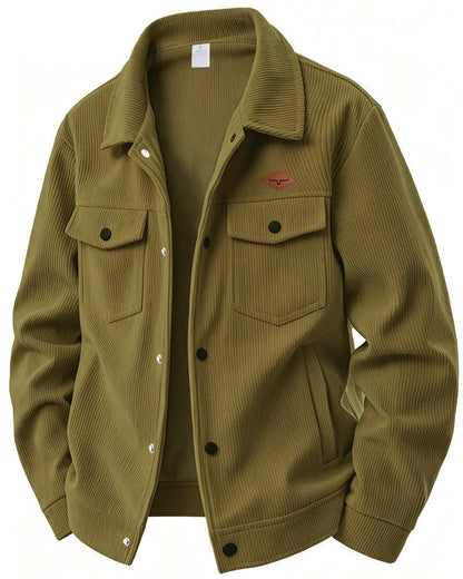 Curtis Men's Corduroy Western Shirt Jacket