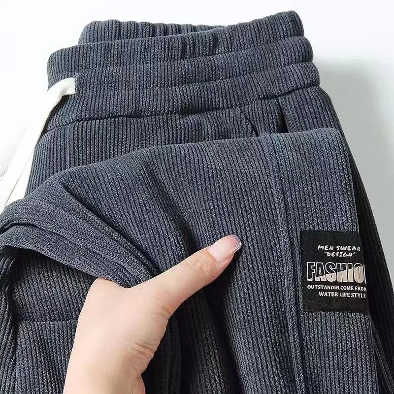 Derek Men's Ribbed Relaxed Lounge Pants