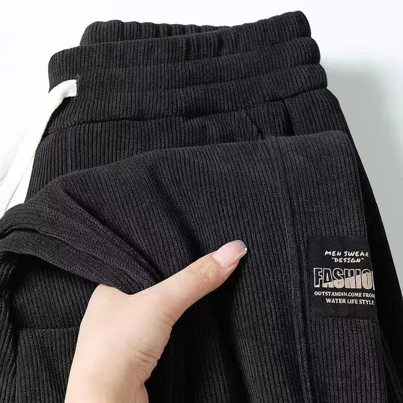 Derek Men's Ribbed Relaxed Lounge Pants