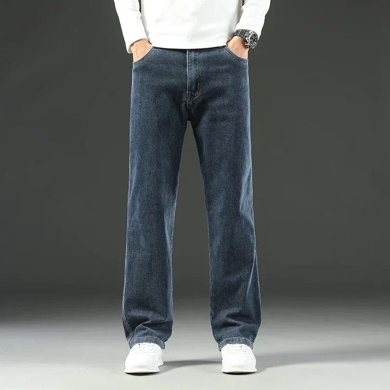 Dylan Men's Relaxed Straight Leg Denim Pants