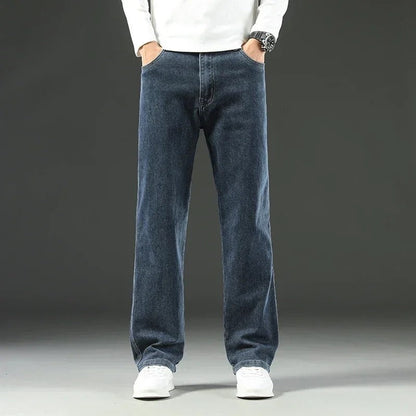 Dylan Men's Relaxed Straight Leg Denim Pants