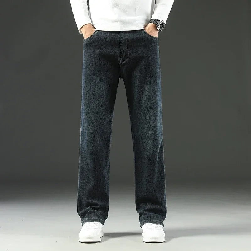 Dylan Men's Relaxed Straight Leg Denim Pants