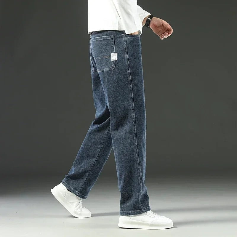 Dylan Men's Relaxed Straight Leg Denim Pants
