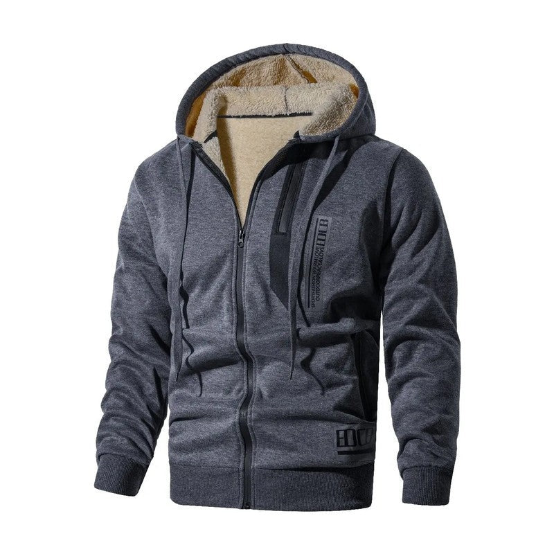 Elias Women's Fleece Lined Zip Up Hoodie