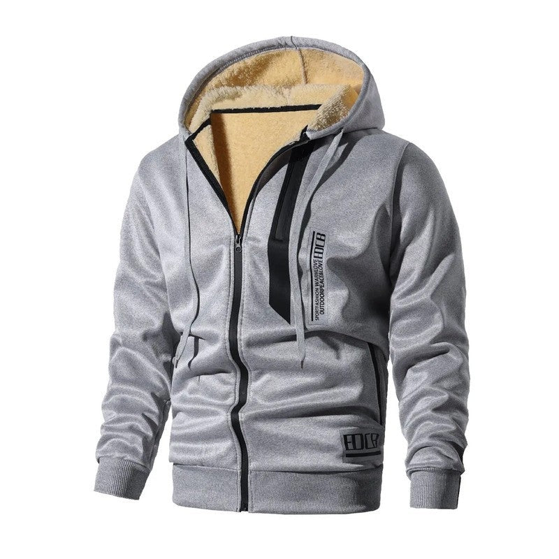 Elias Women's Fleece Lined Zip Up Hoodie