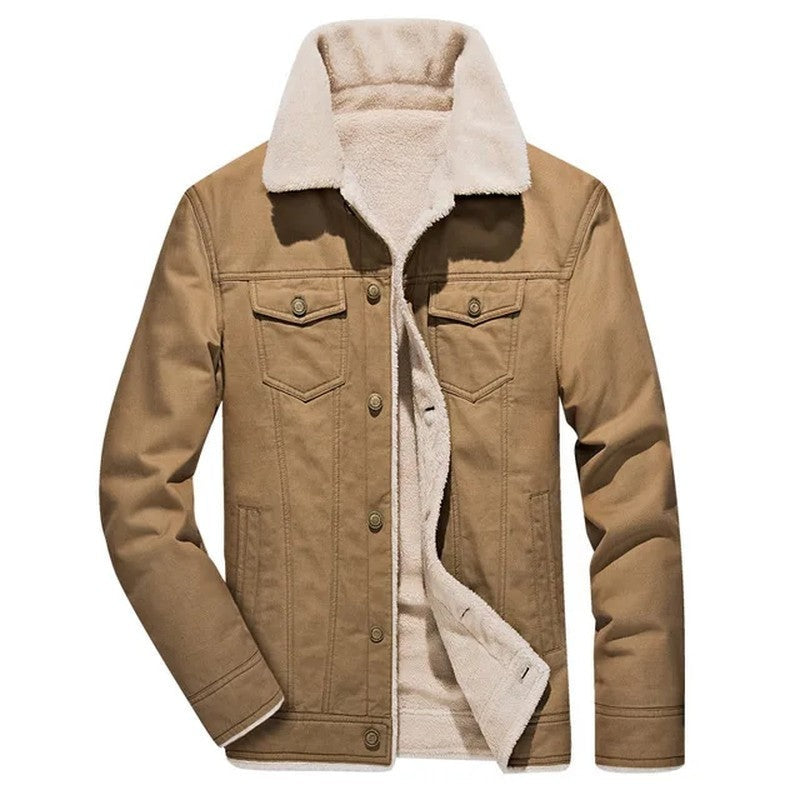 Gabriel Men's Sherpa Lined Trucker Jacket