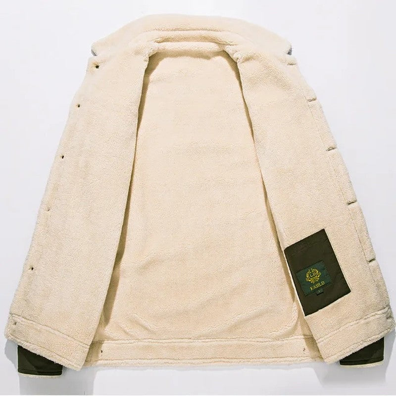 Gabriel Men's Sherpa Lined Trucker Jacket