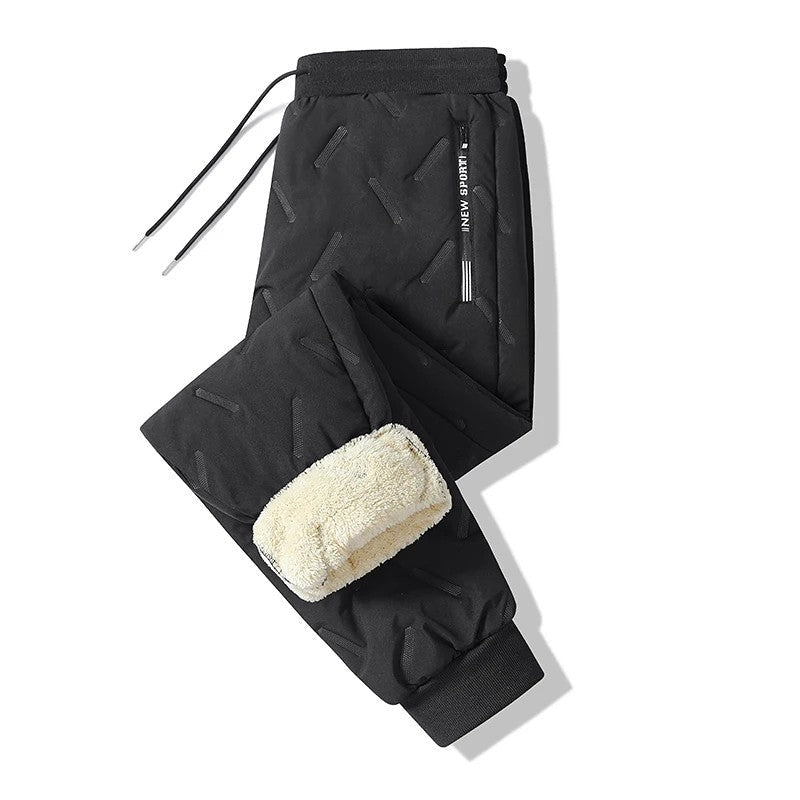 Harry Men's Fleece Lined Quilted Jogger Pants