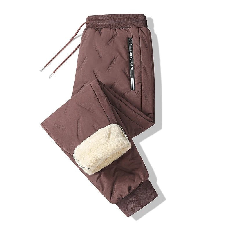 Harry Men's Fleece Lined Quilted Jogger Pants