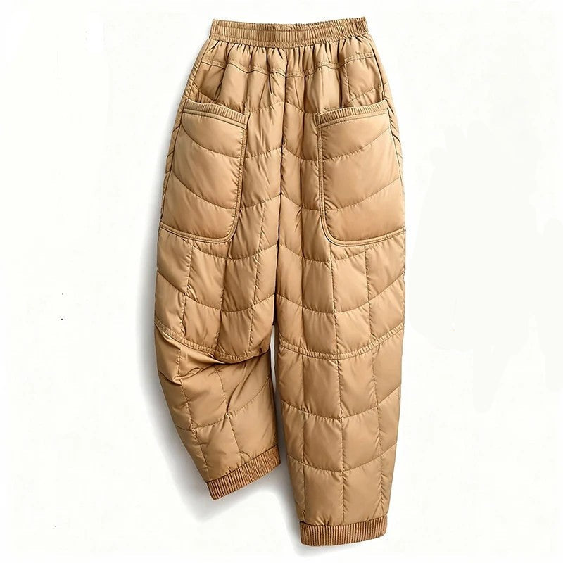 Ivy Women's Quilted Relaxed Fit Pants