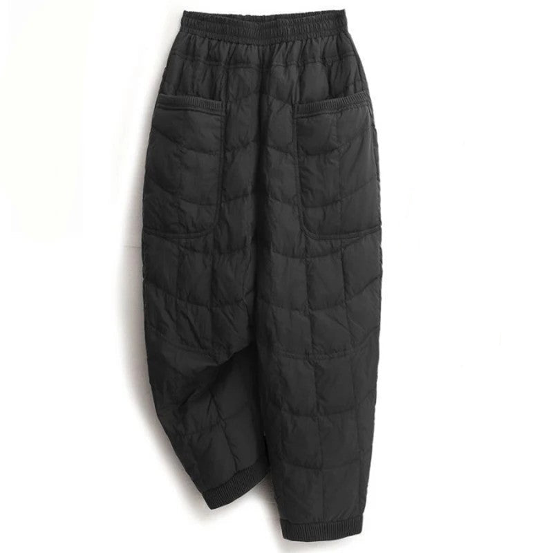 Ivy Women's Quilted Relaxed Fit Pants