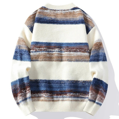 Jonas Men's Relaxed Stripe Knit Cardigan