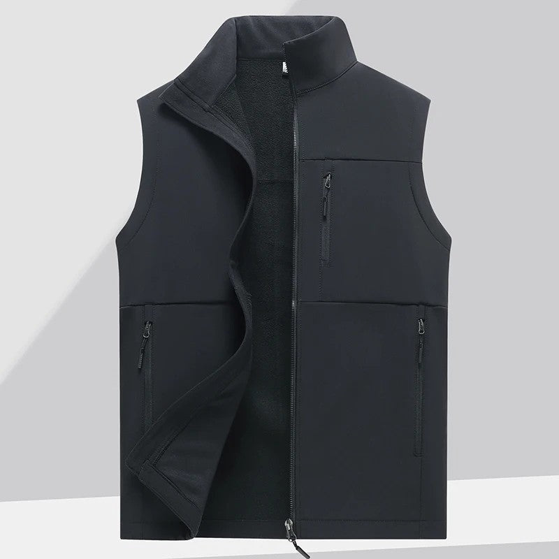Lars Men's Softshell Fleece Lined Vest