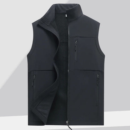 Lars Men's Softshell Fleece Lined Vest