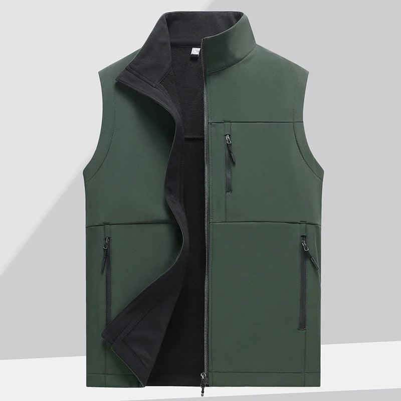 Lars Men's Softshell Fleece Lined Vest