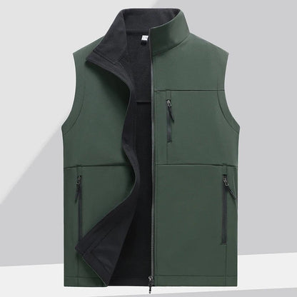 Lars Men's Softshell Fleece Lined Vest