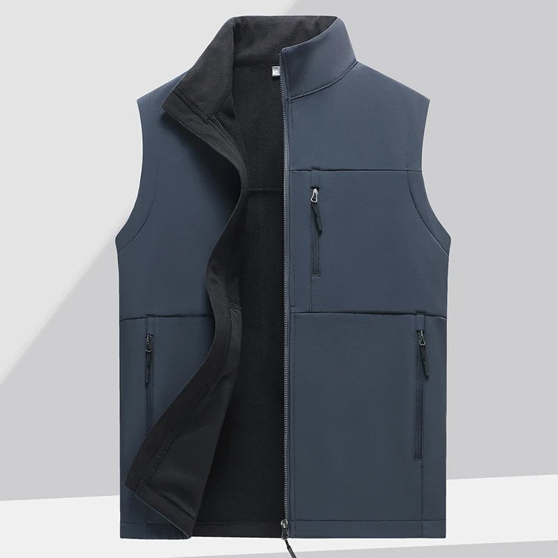 Lars Men's Softshell Fleece Lined Vest