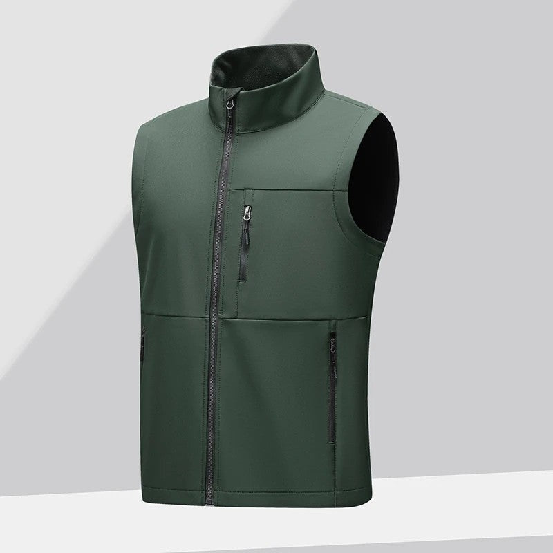 Lars Men's Softshell Fleece Lined Vest