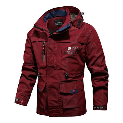 Logan Men's Waterproof Hooded Utility Jacket
