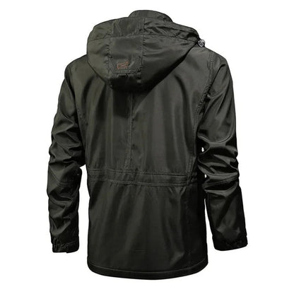 Logan Men's Waterproof Hooded Utility Jacket