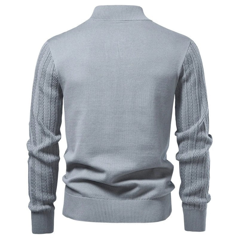 Marco Men's Ribbed Button-Up Knit Cardigan