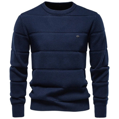 Noah Men's Ribbed Crewneck Knit Sweater