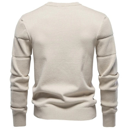Noah Men's Ribbed Crewneck Knit Sweater