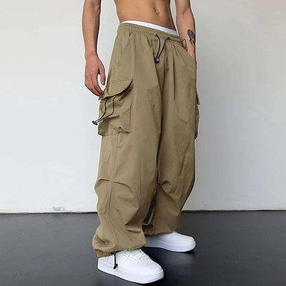 Norman Men's Relaxed Drawstring Cargo Pants
