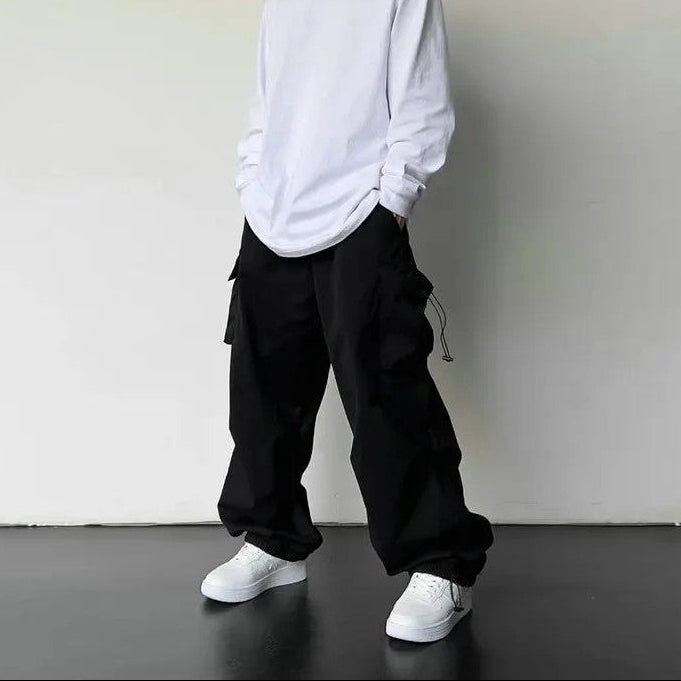 Norman Men's Relaxed Drawstring Cargo Pants