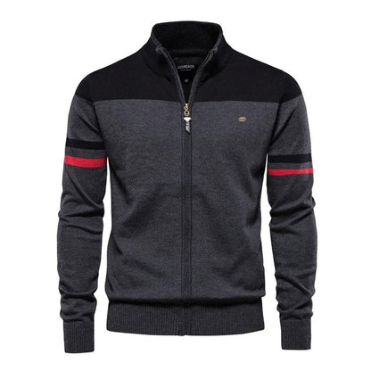 Pablo Men's Zip-Up Knit Track Jacket