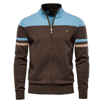Pablo Men's Zip-Up Knit Track Jacket