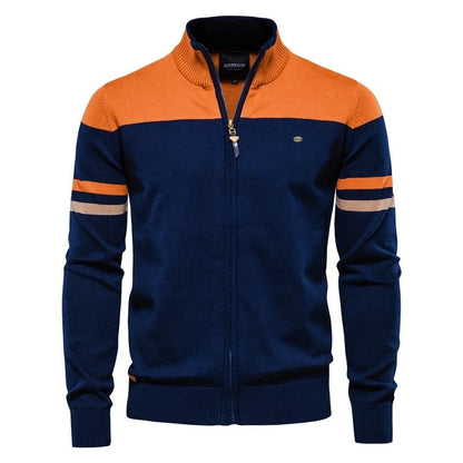 Pablo Men's Zip-Up Knit Track Jacket