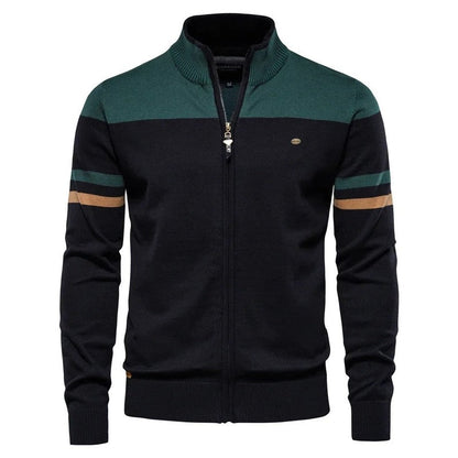 Pablo Men's Zip-Up Knit Track Jacket
