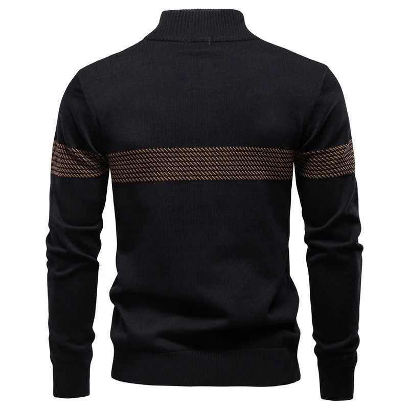 Patrick Men's Half-Zip Textured Knit Sweater