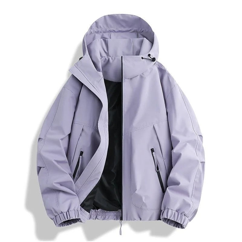 Simon Men's Relaxed Hooded Windbreaker Jacket