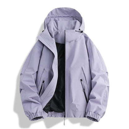 Simon Men's Relaxed Hooded Windbreaker Jacket
