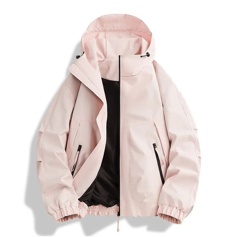 Simon Men's Relaxed Hooded Windbreaker Jacket