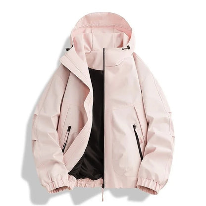 Simon Men's Relaxed Hooded Windbreaker Jacket