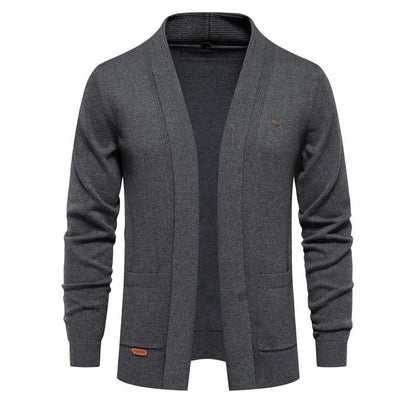 Thomas Men's Relaxed Open Knit Cardigan