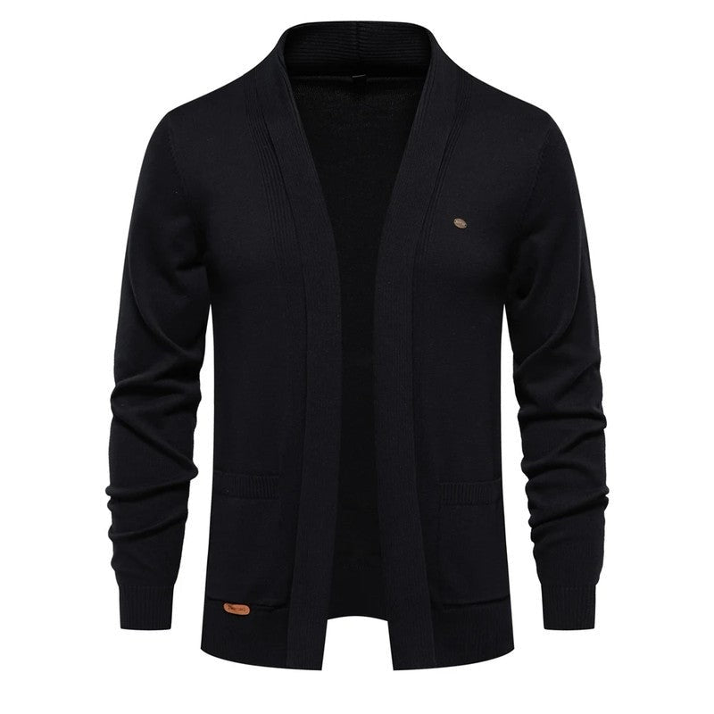 Thomas Men's Relaxed Open Knit Cardigan