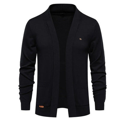 Thomas Men's Relaxed Open Knit Cardigan